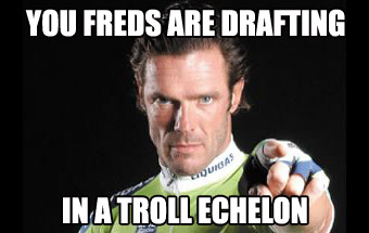 you freds are drafting in a troll echcelon