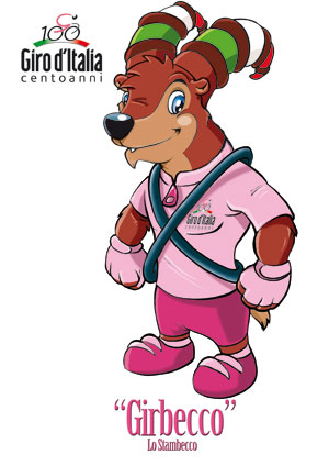 Girbecco, the former Giro Mascot